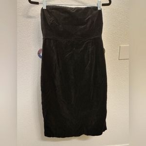 NWT Black Velvet Minidress!